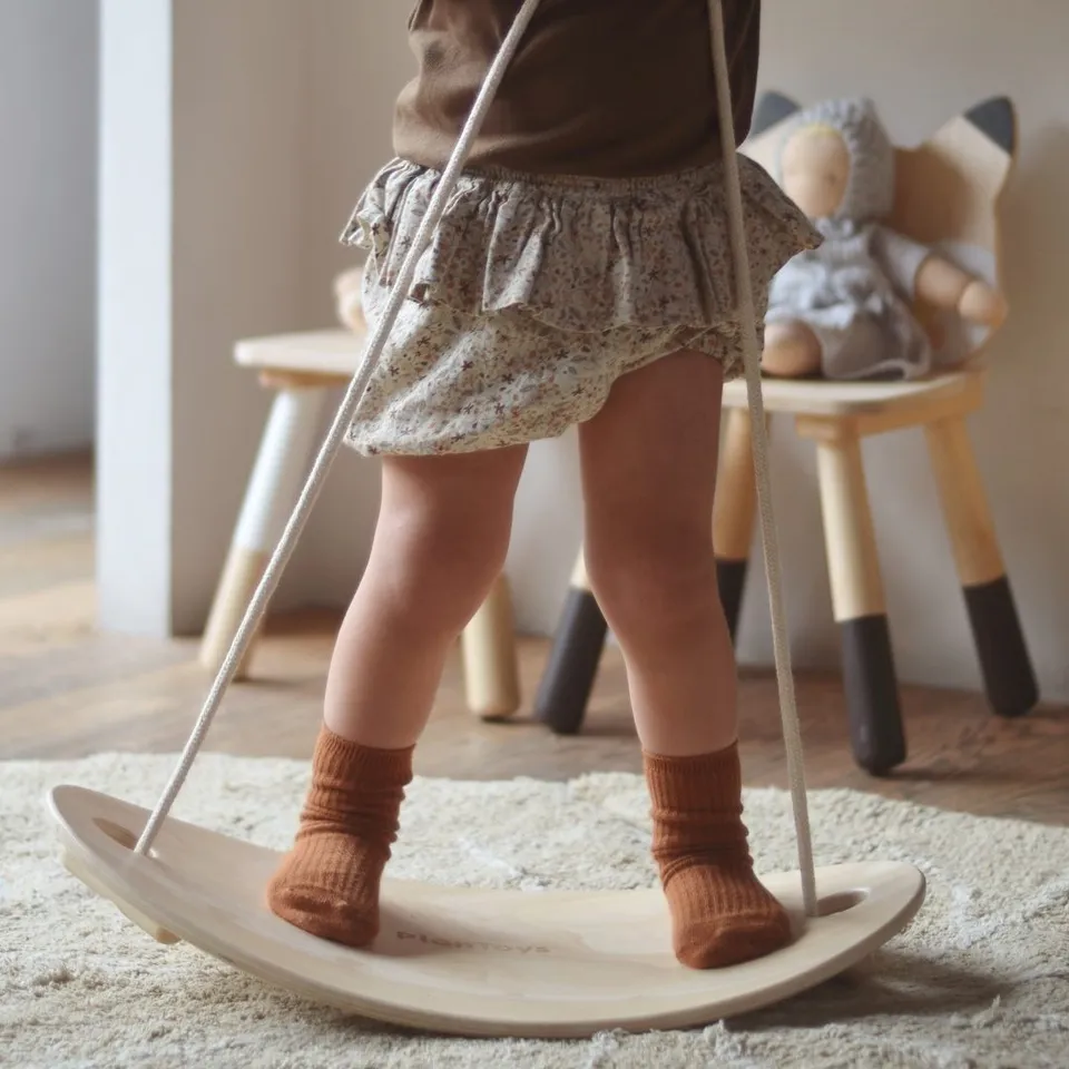 Plan Toys tavola equilibrio balance board legno 54 cm