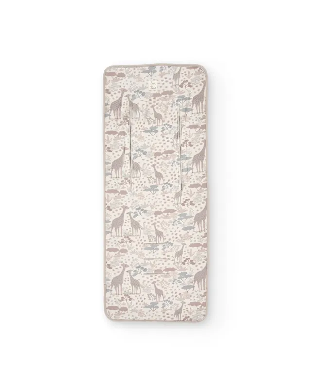 Tuc Tuc Materassino Passeggino Universale Giraffa Beige Imbottito