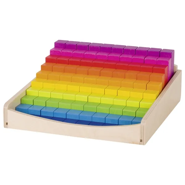 Goki Scala Regoli Matematici Legno 100 Pezzi