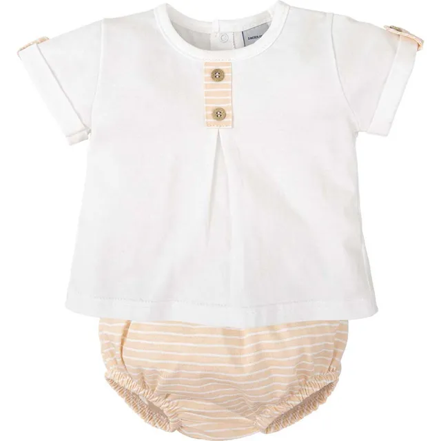 Babidu completino neonata maglia e ranetta cotone 3 anni