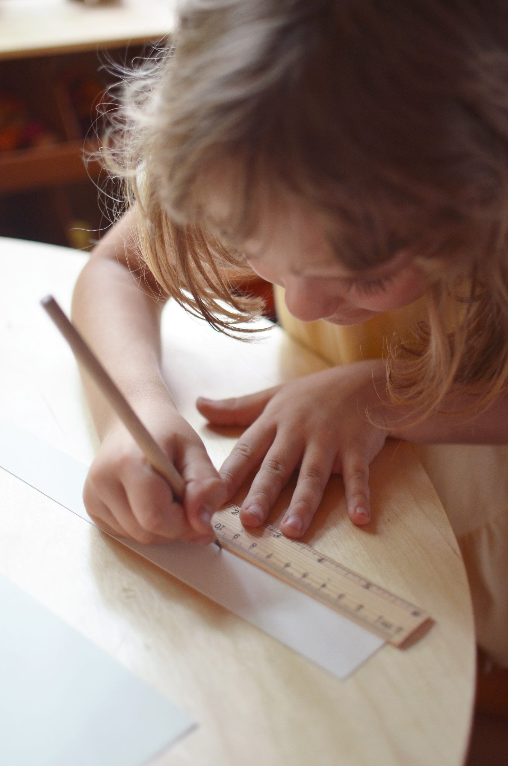 Righello in Legno 15 cm per Bambini