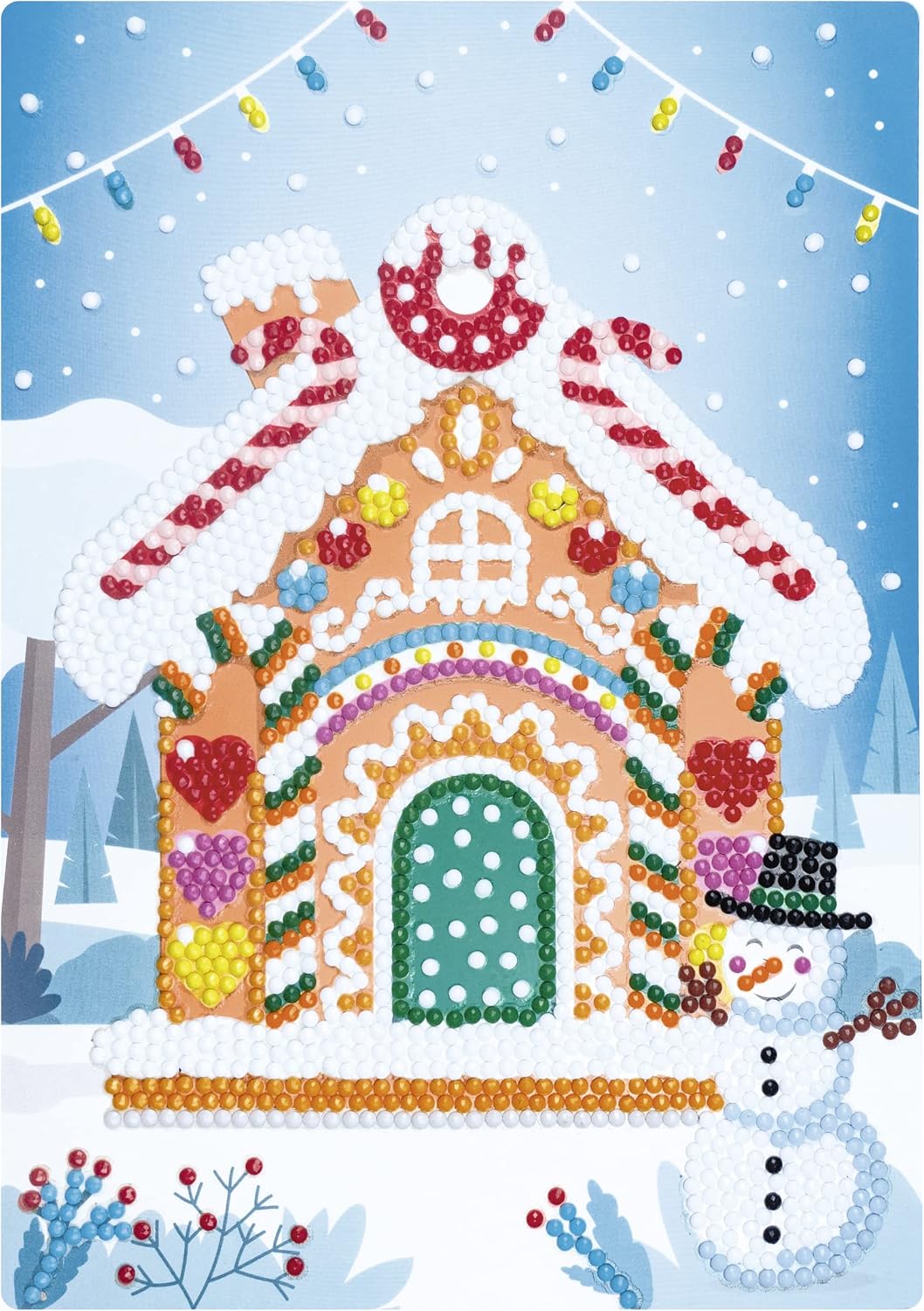 URSUS Natale Crea Ciondoli Kit Creativo Gemme 8+ Anni