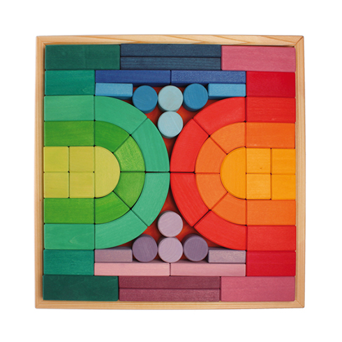 Grimm’s Romanico set costruzioni legno grande formato 62 pezzi