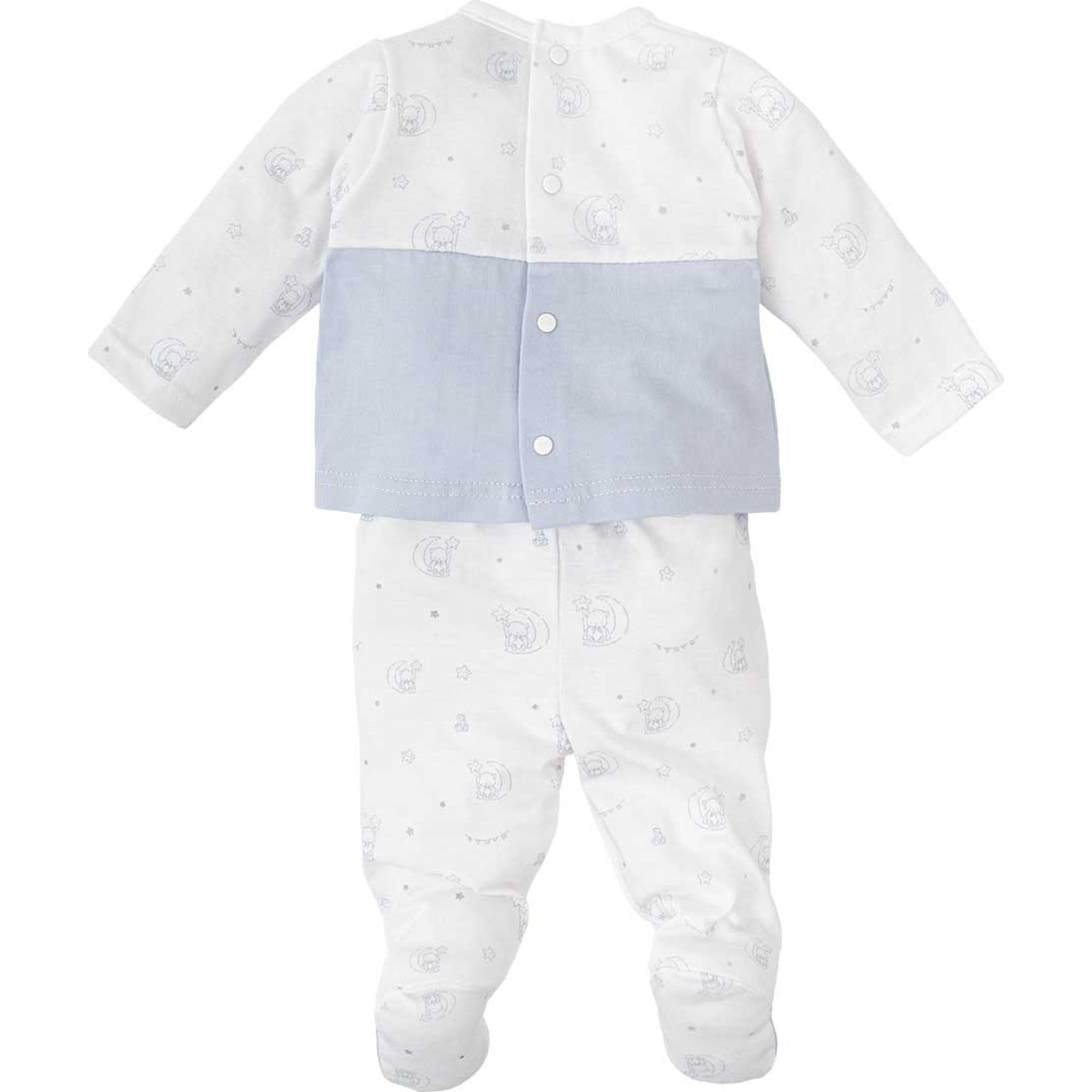 Babidu Set Neonato Maglia Orsetto + Ghetta 6 Mesi Cotone