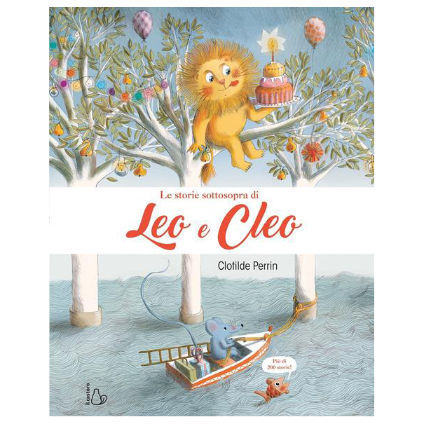 Il Castoro Leo e Cleo storie sottosopra libro 3 anni