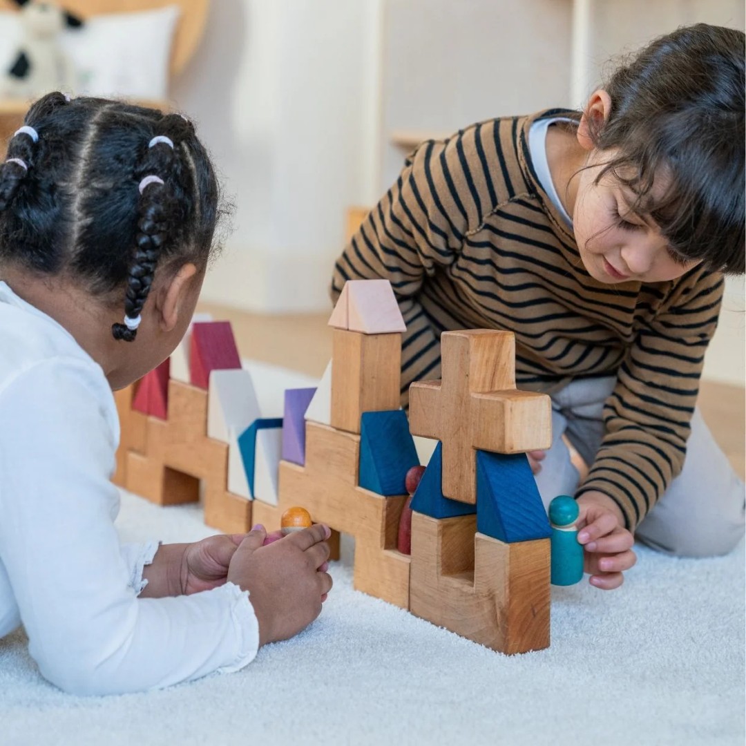 Grimm's Rhythm Small Building Set costruzioni legno 12 mesi+