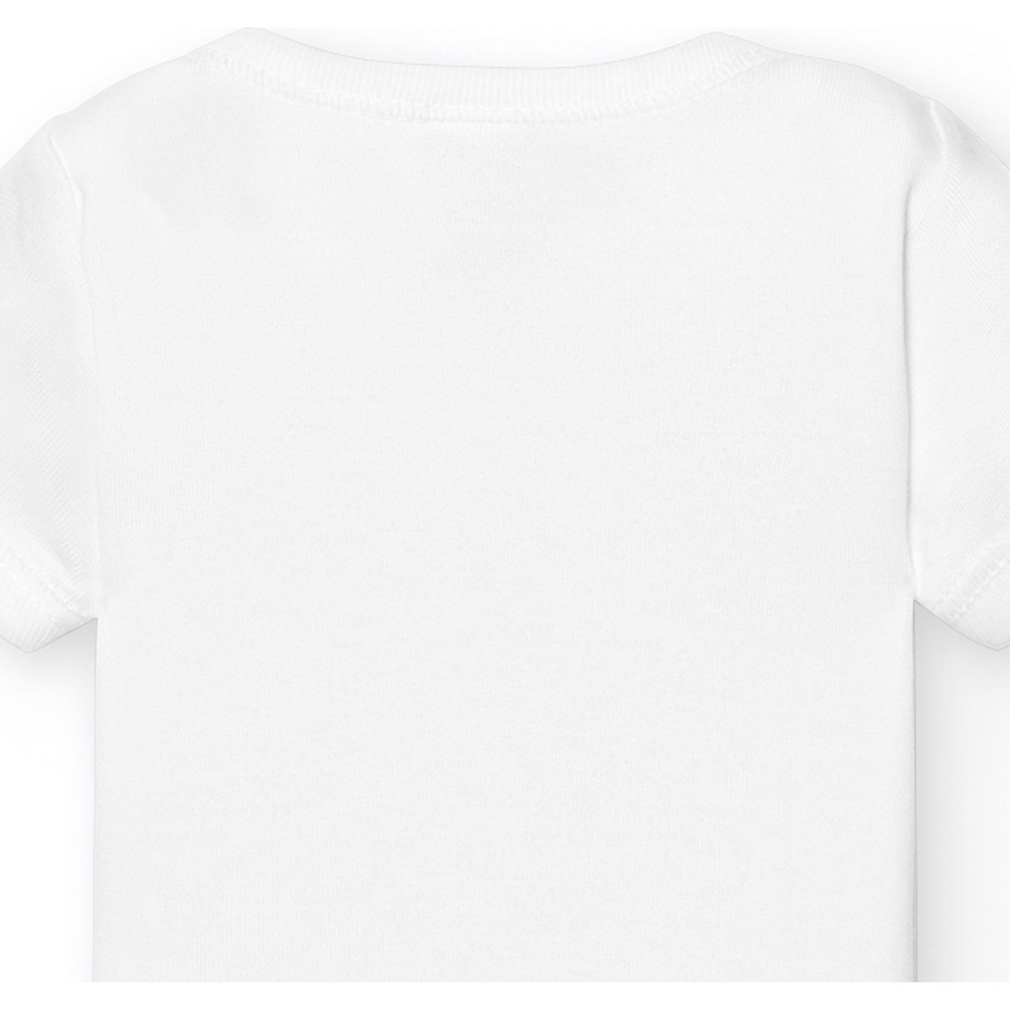 Babidu Bambù body neonato bianco 9 mesi maniche corte