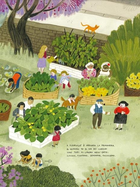 Rizzoli Un anno a Fleurville libro ricette 4 anni