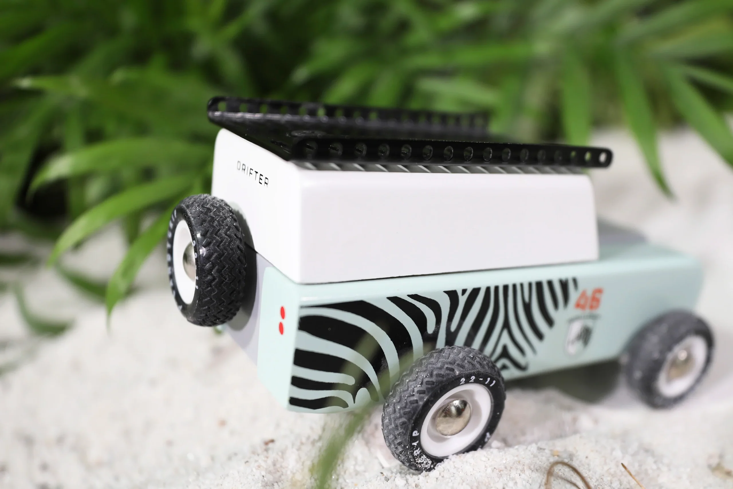 Candylab Candycar Americana Drifter macchinina legno zebra