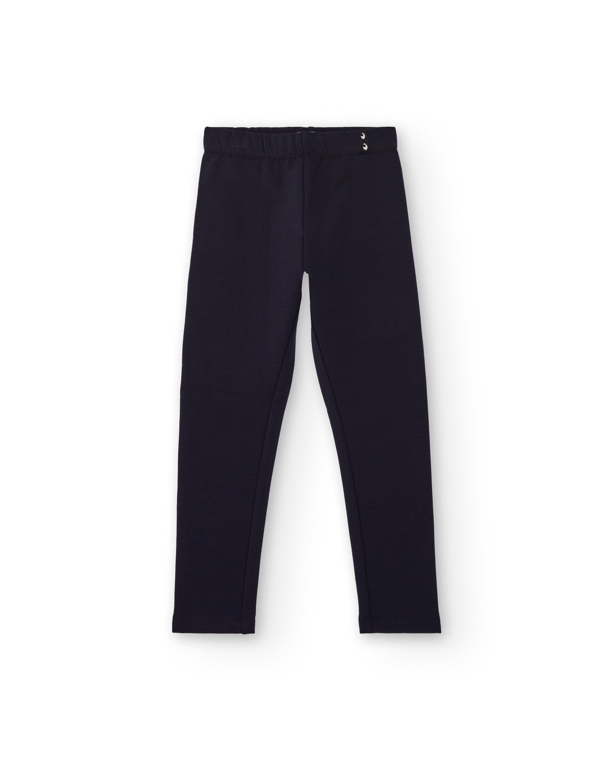 Tuc Tuc leggings blu marino dettaglio metallico