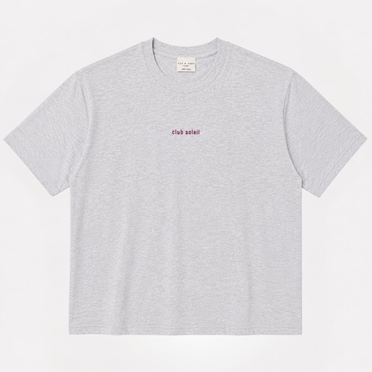 Ella and Rapha Club Soleil Dreamy Grey maglietta grigia cotone
