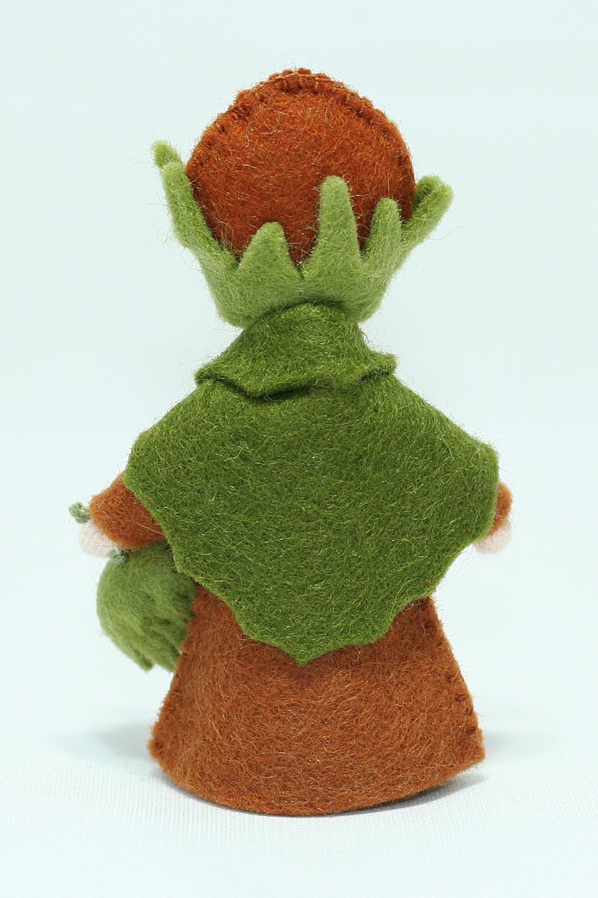 Ambrosius Hazelnut Boy fata Waldorf feltro