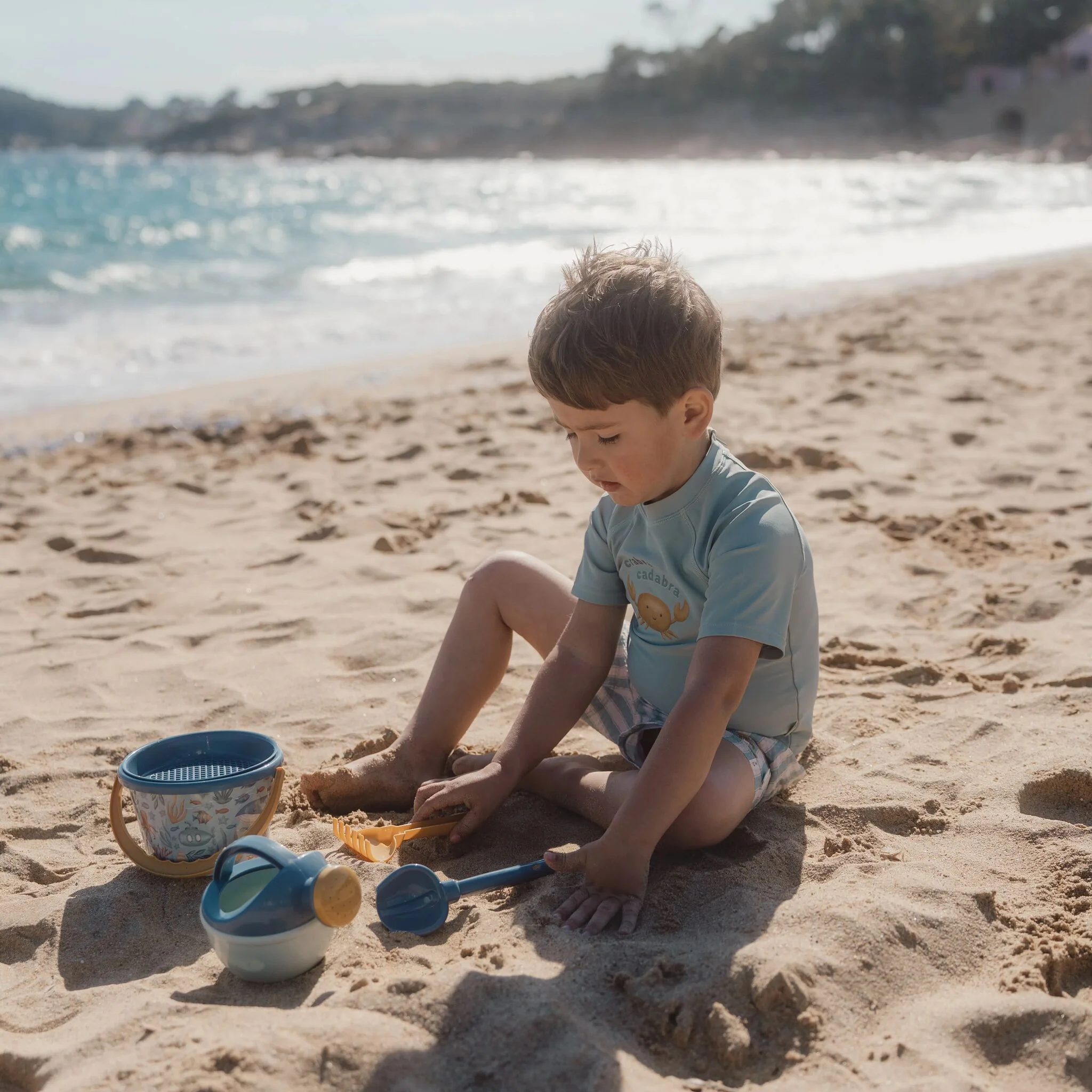 Little Dutch Ocean Dreams Blue set spiaggia 4 pezzi