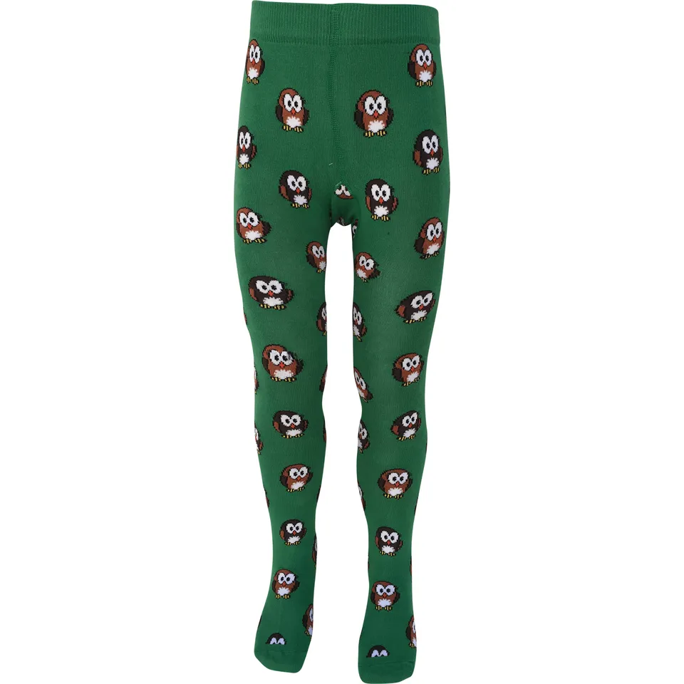 Slugs & Snails Hoot Collant Verde Gufi Cotone Bio