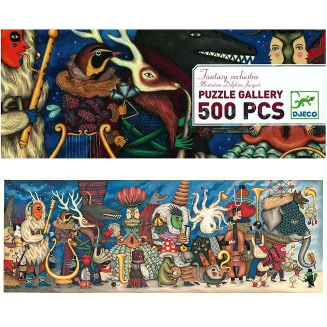 Djeco Gallery Fantasy puzzle 500 pezzi