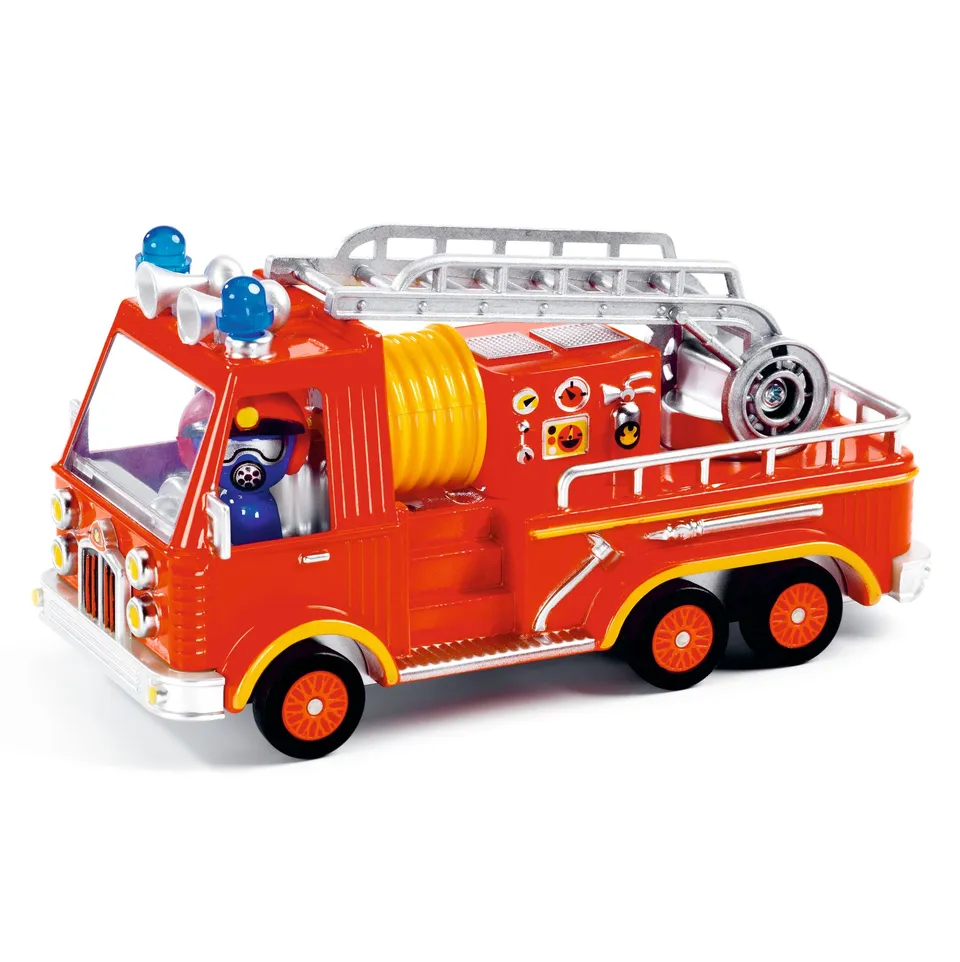 Djeco Crazy Motors Captain Fire Autopompa vinile