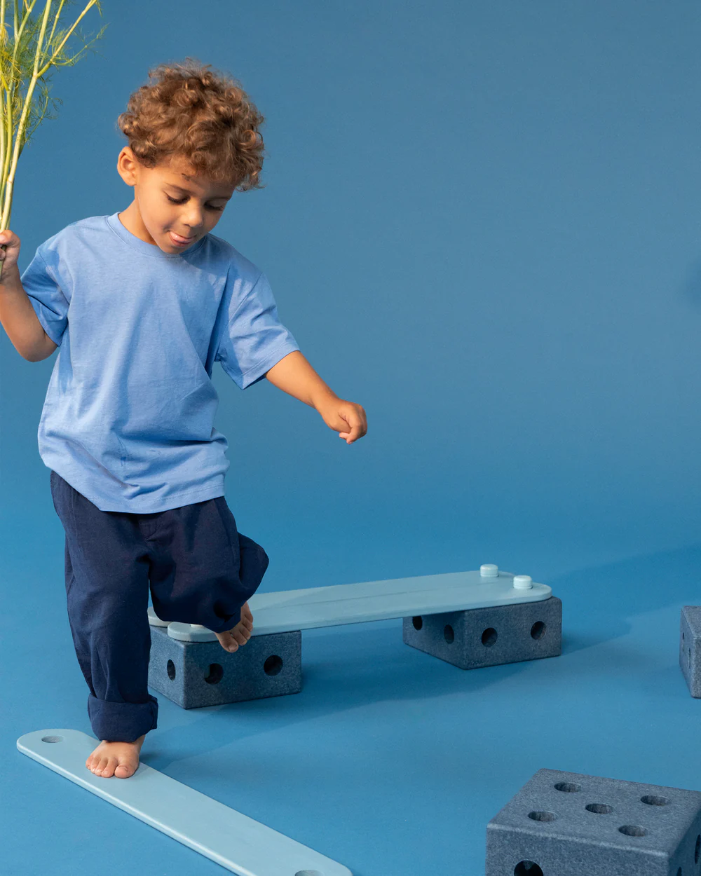 MODU Balance Track Blue-Sky percorso equilibrio 17 pezzi