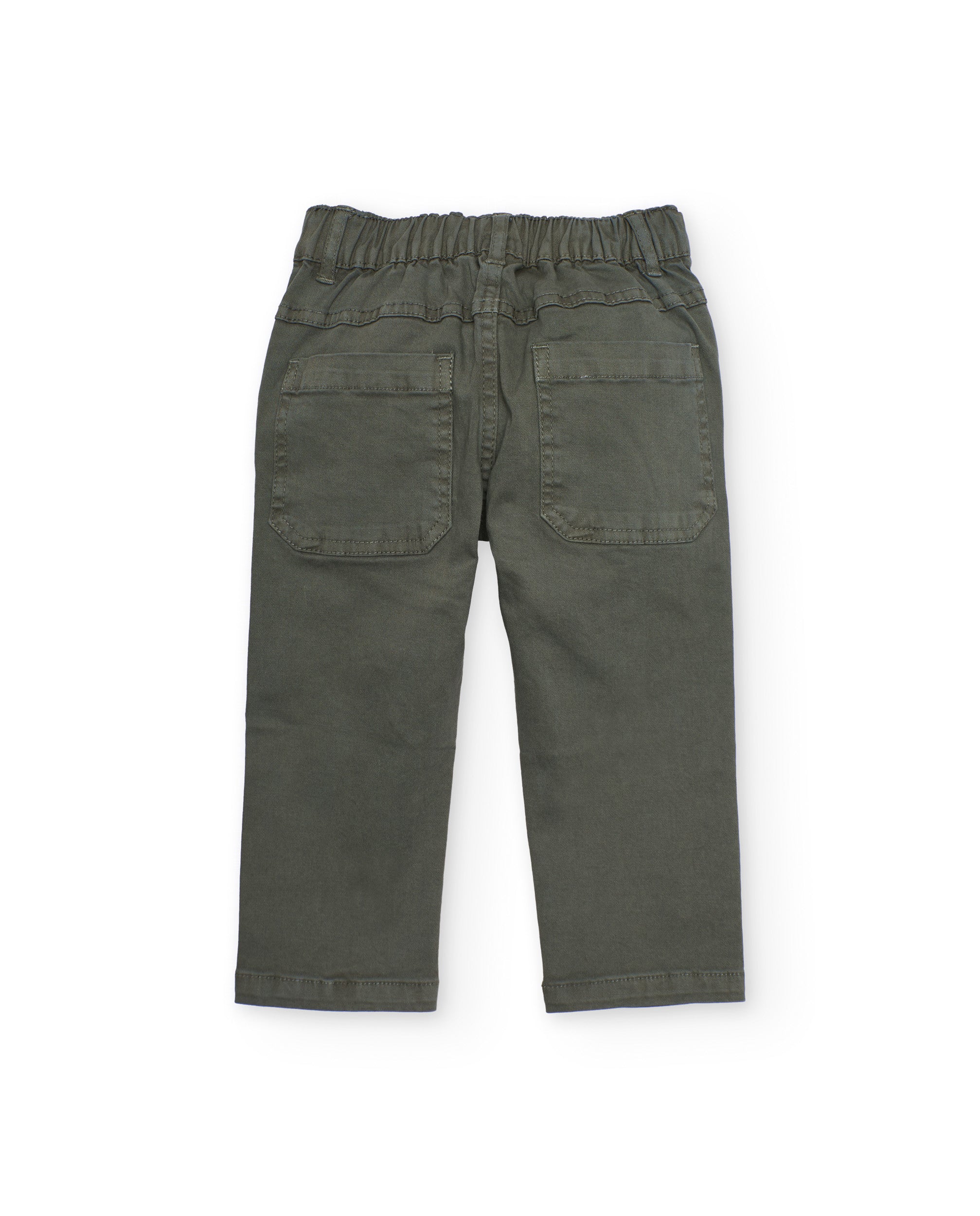 Tuc tuc Pantaloni bambino verdi vita regolabile