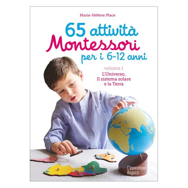 L'Ippocampo 65 attività Montessori 6-12 anni libro universo