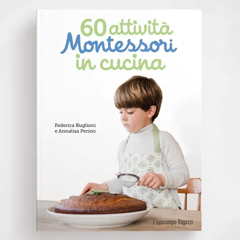 L’Ippocampo 60 attività Montessori in cucina libro 192 pagine