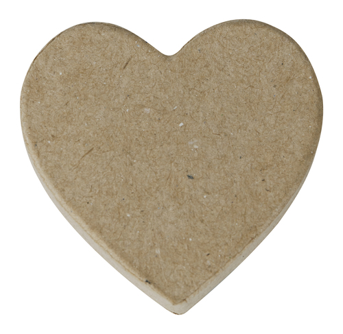 Décopatch Cuore mini magnete da decorare 7 cm cartapesta