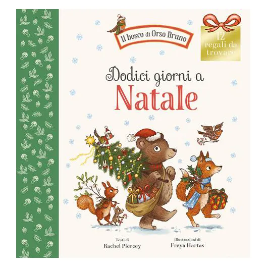 Emme Edizioni Dodici giorni a Natale libro cartonato 14 pagine