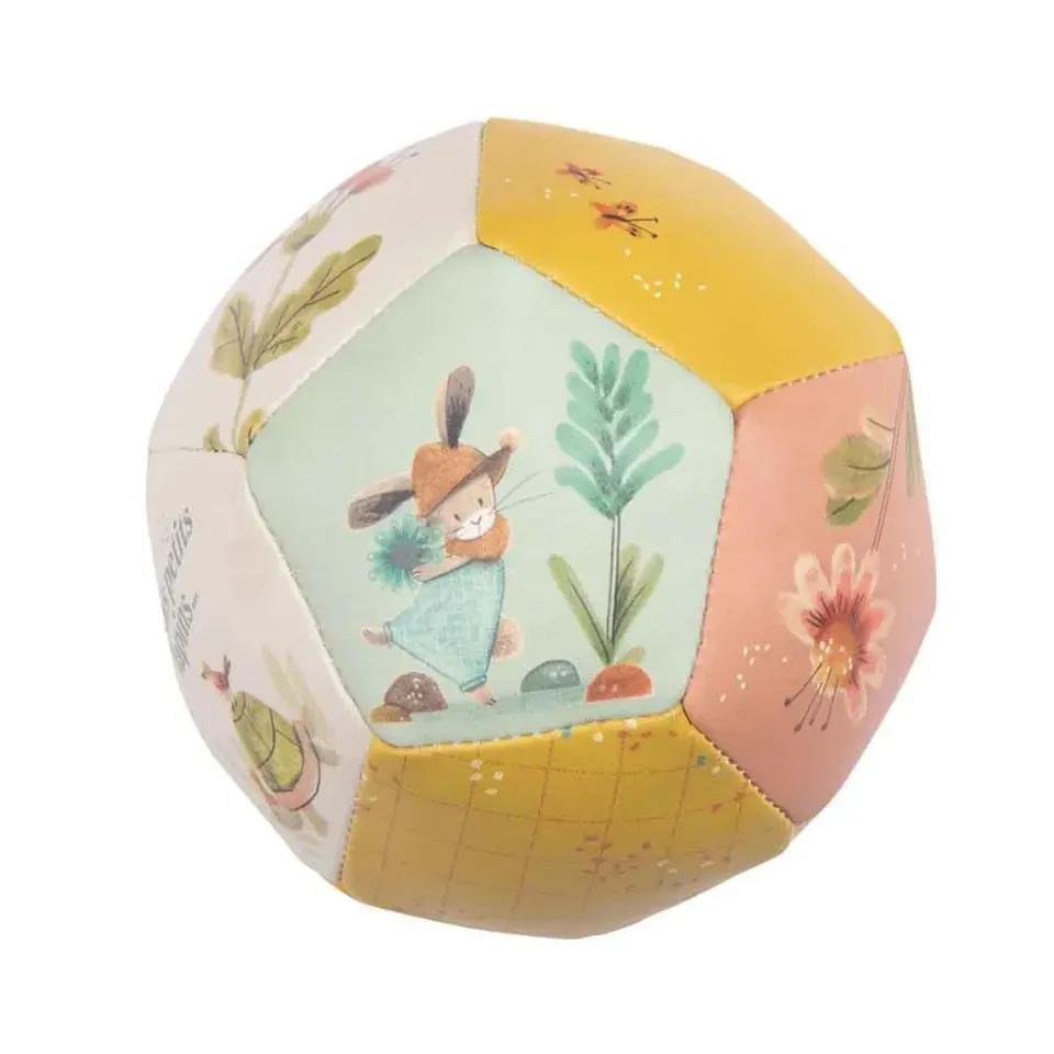 Moulin Roty Trois Petits Lapins palla morbida 10 cm neonati