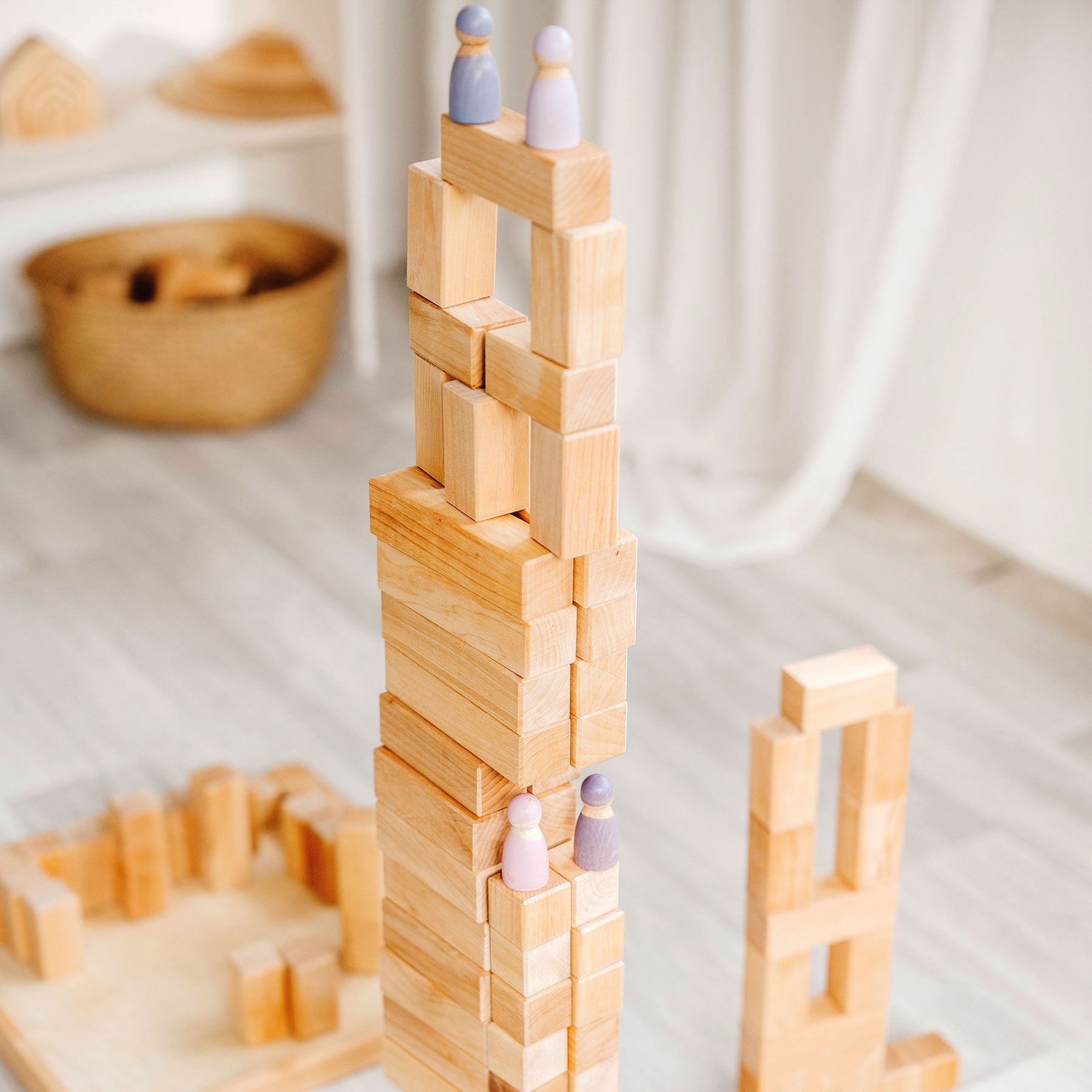 Grimm's Large Stepped Pyramid set costruzioni naturale 100 pezzi