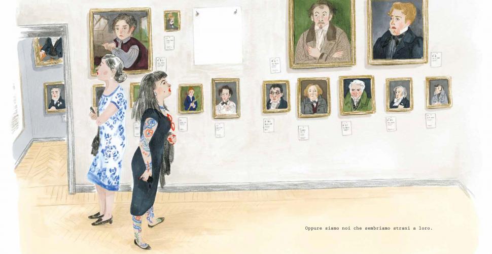 Topipittori Al museo libro illustrato 3-6 anni copertina rigida
