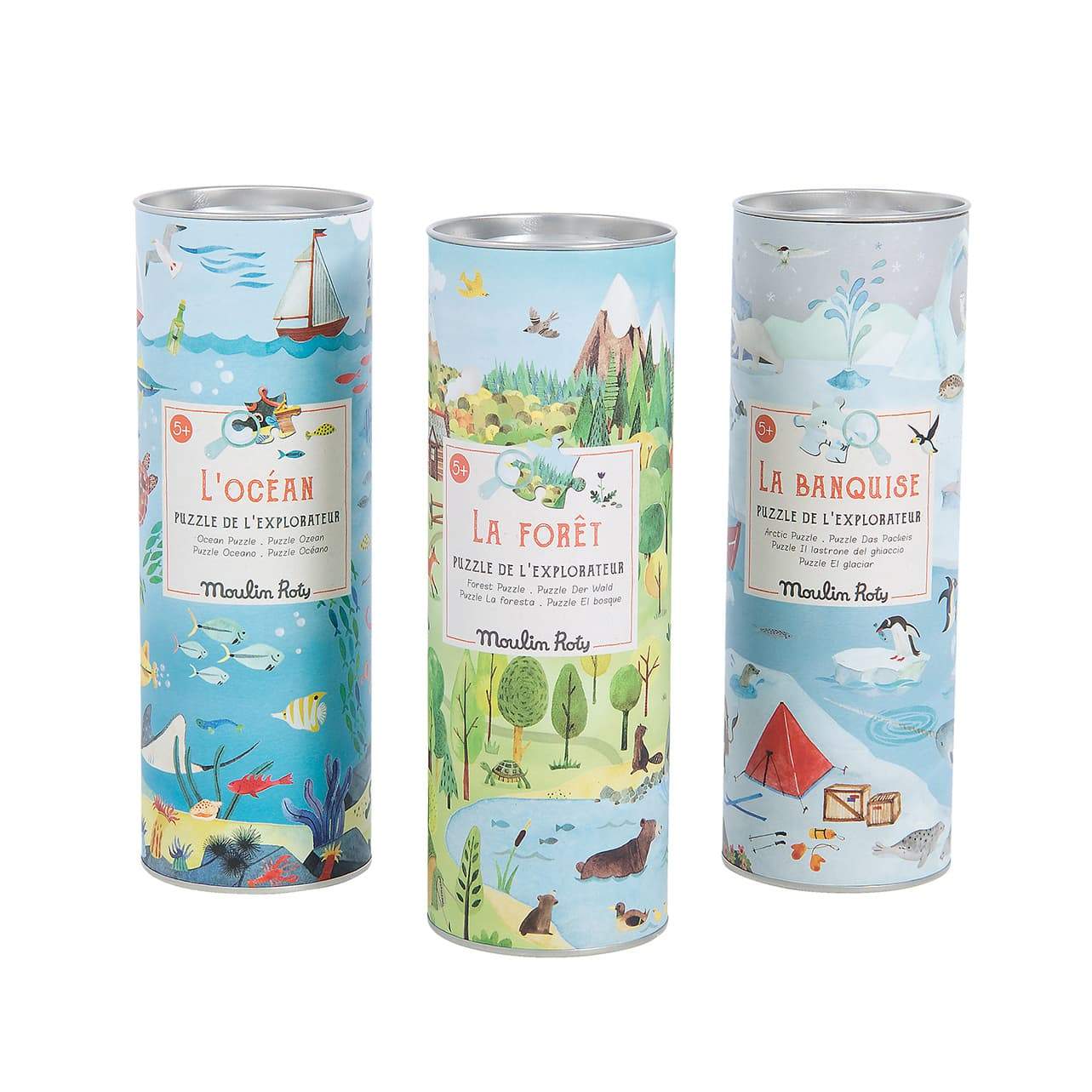 Moulin Roty Le Jardin Foresta puzzle 96 pezzi