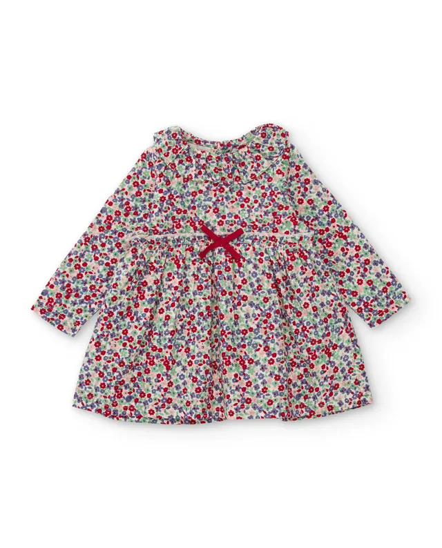 Tuc Tuc vestito neonata floreale manica lunga