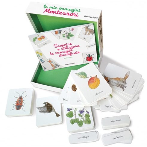 L'Ippocampo Le mie immagini Montessori carte 150 pezzi
