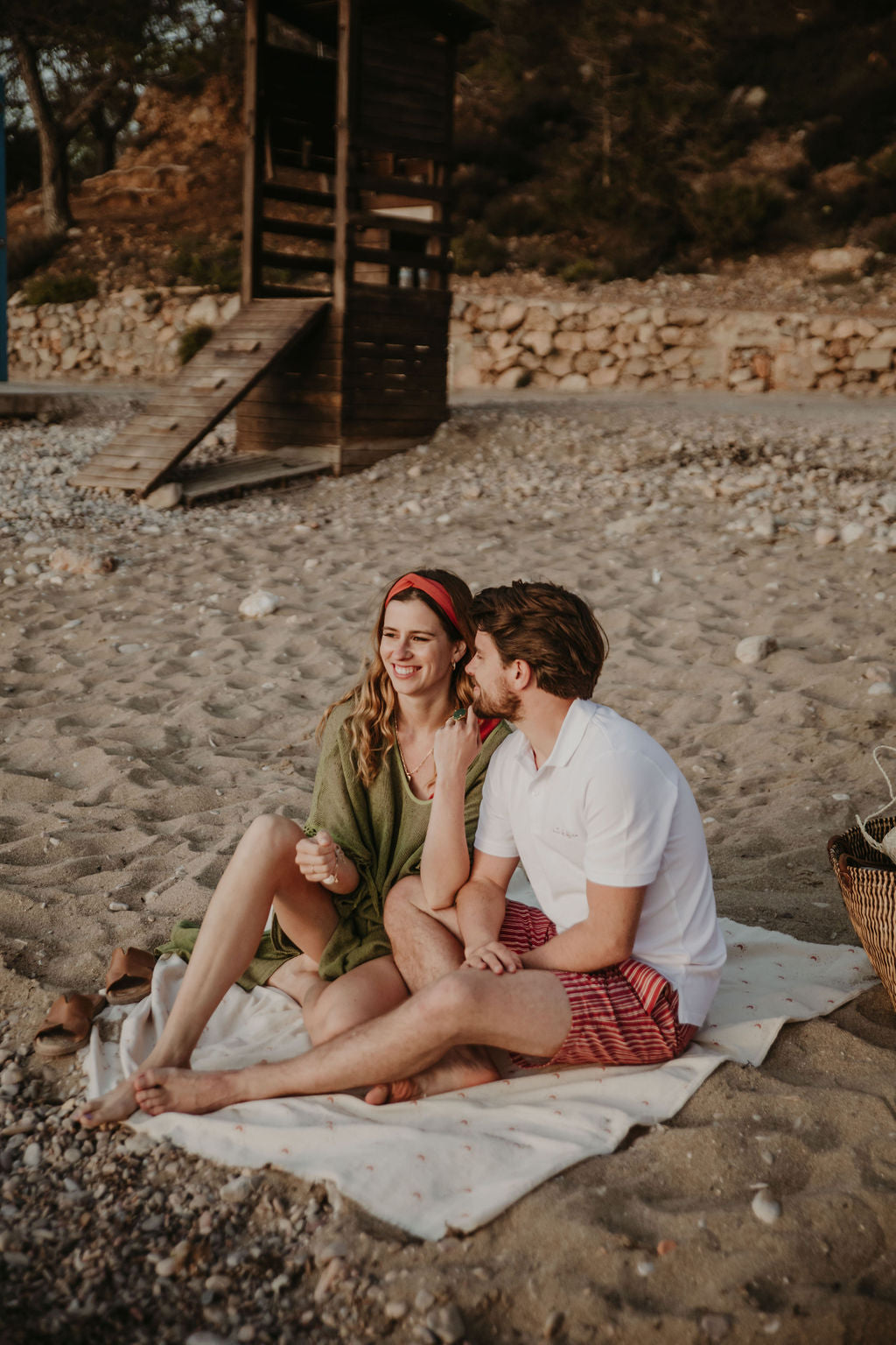 Ella and Rapha Out of Office polo uomo bianca casual