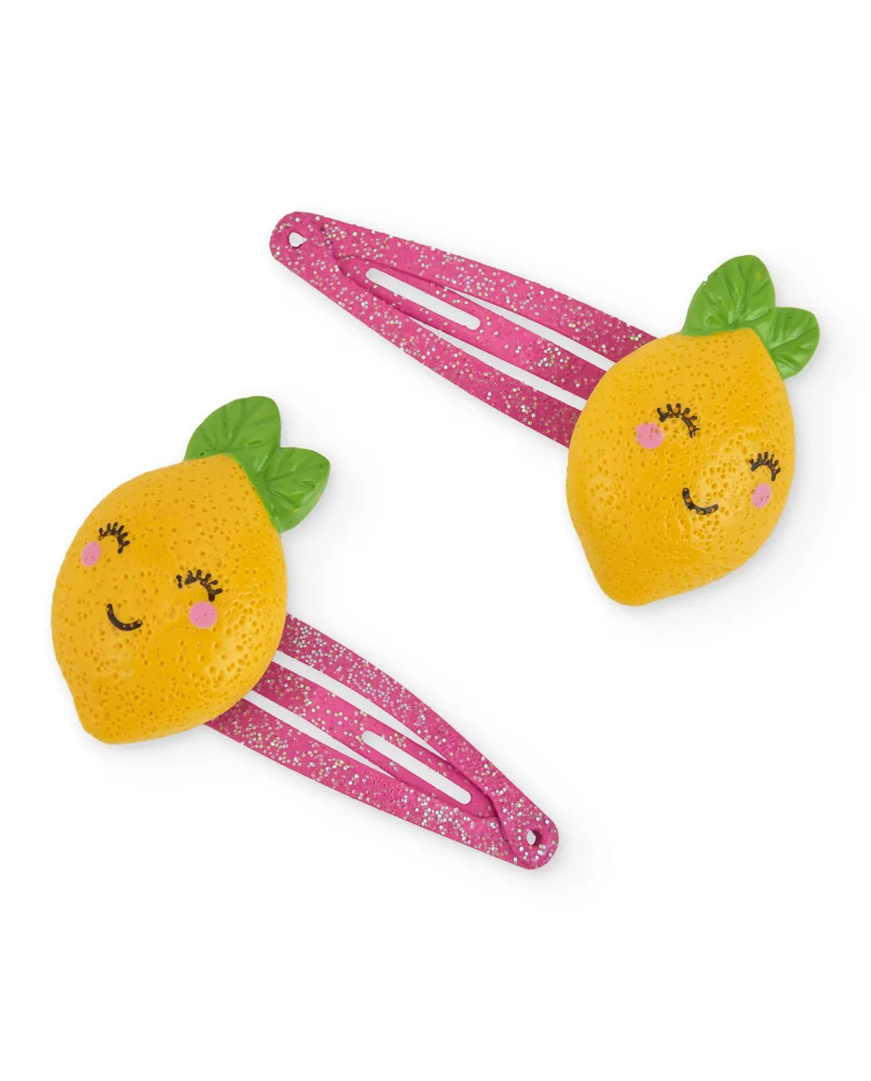 Tuc Tuc mollette bambina gialle con limone
