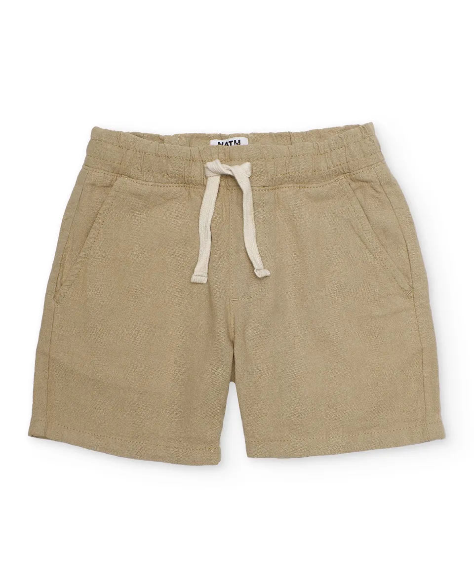 Tuc Tuc bermuda bimbo beige vita elastica
