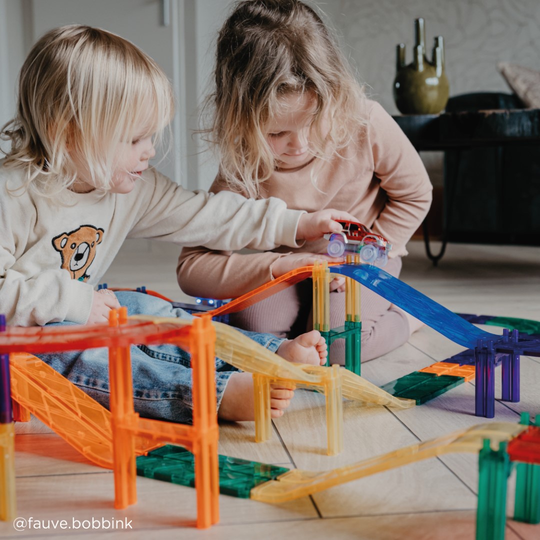 Cleverclixx Race Track costruzioni magnetiche 65 pezzi