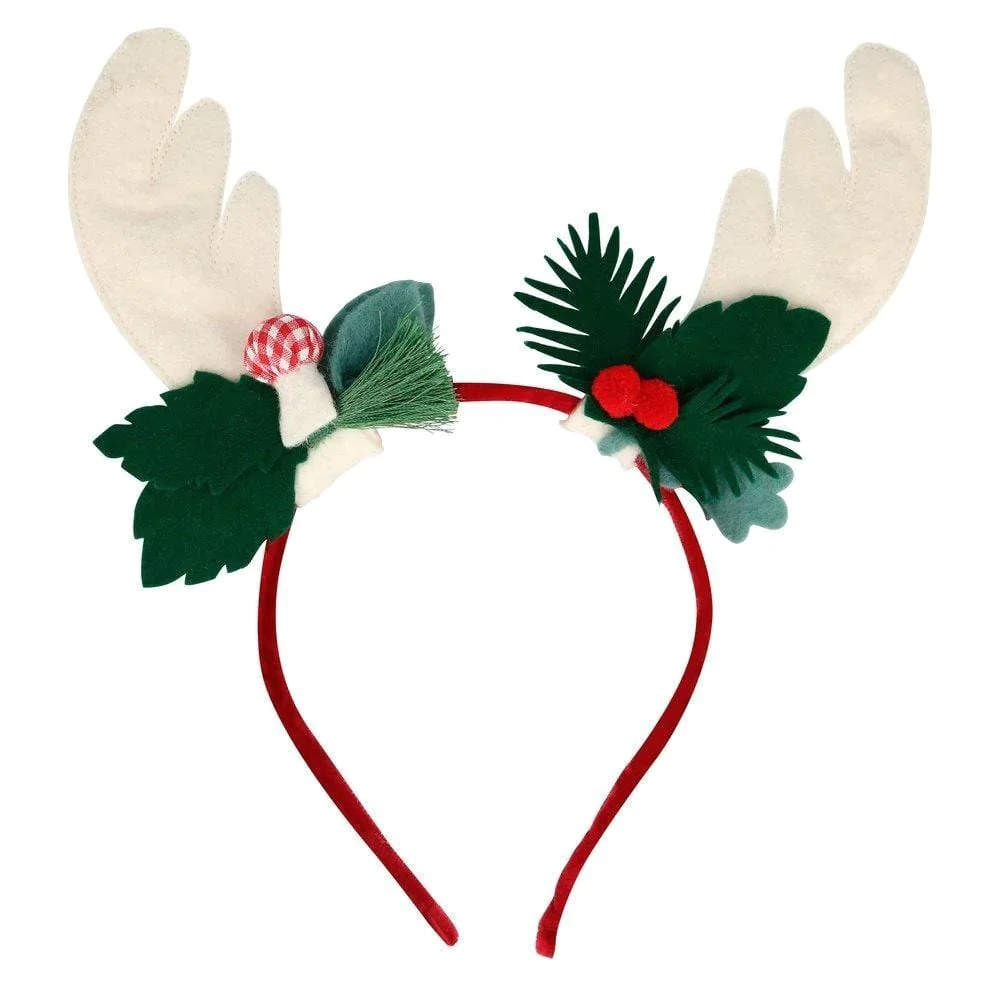 Meri Meri Cerchietto Natale corna renna bosco 3+ anni