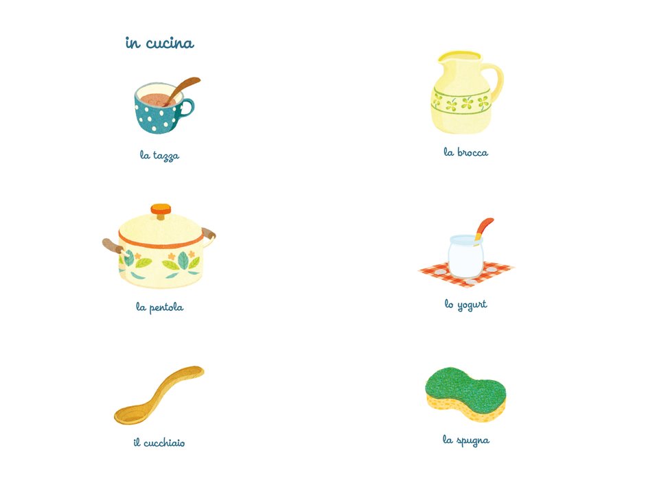 Ippocampo I piccoli Montessori Il mio primo vocabolario libro da 1 anno