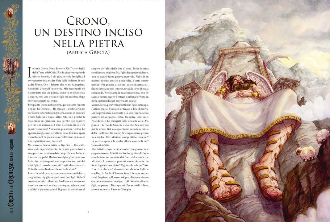 L'Ippocampo Orchi e Orchesse libro illustrato 64 pagine