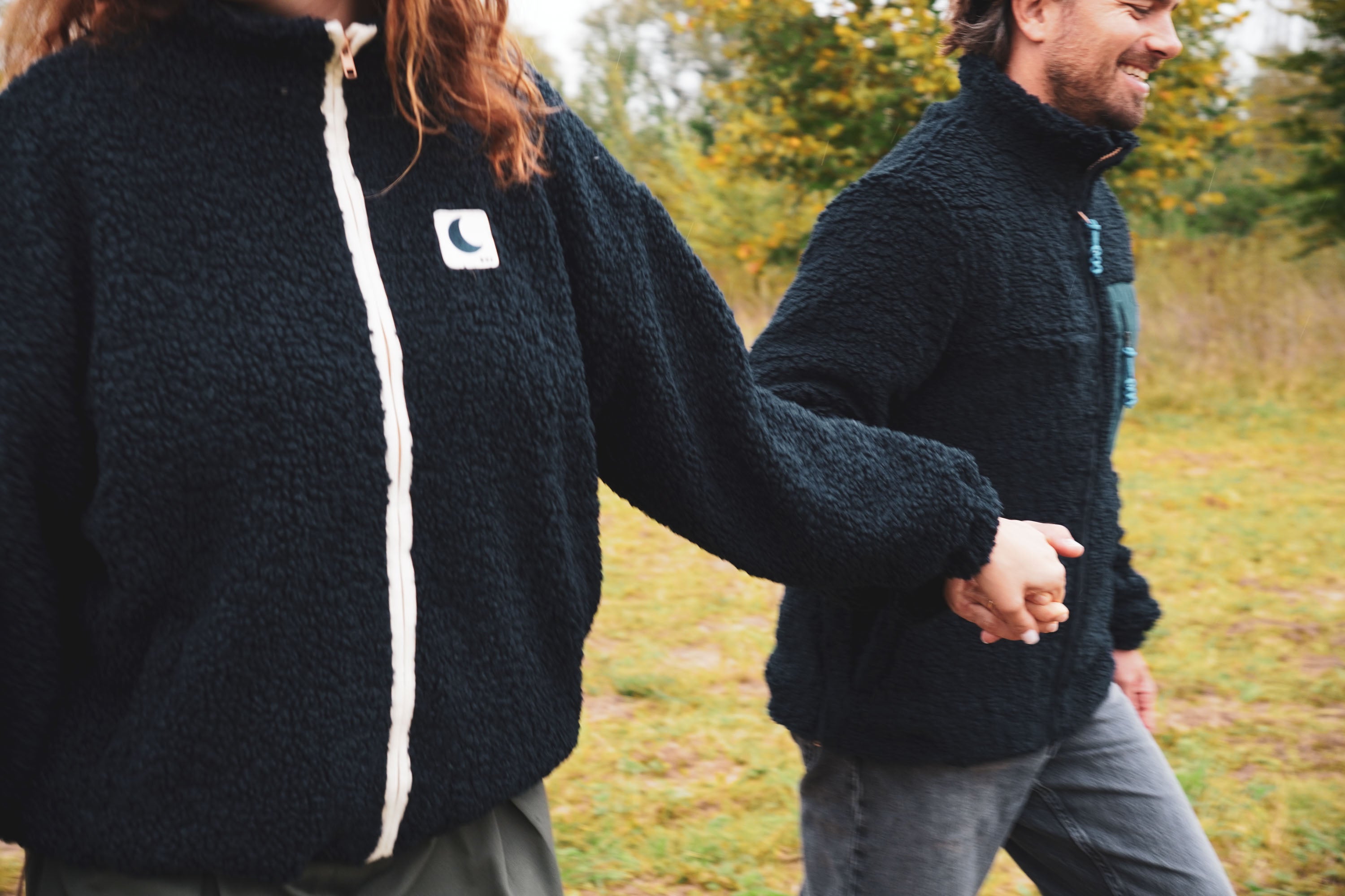 Ella and Rapha Teddy giacca donna navy taglia unica