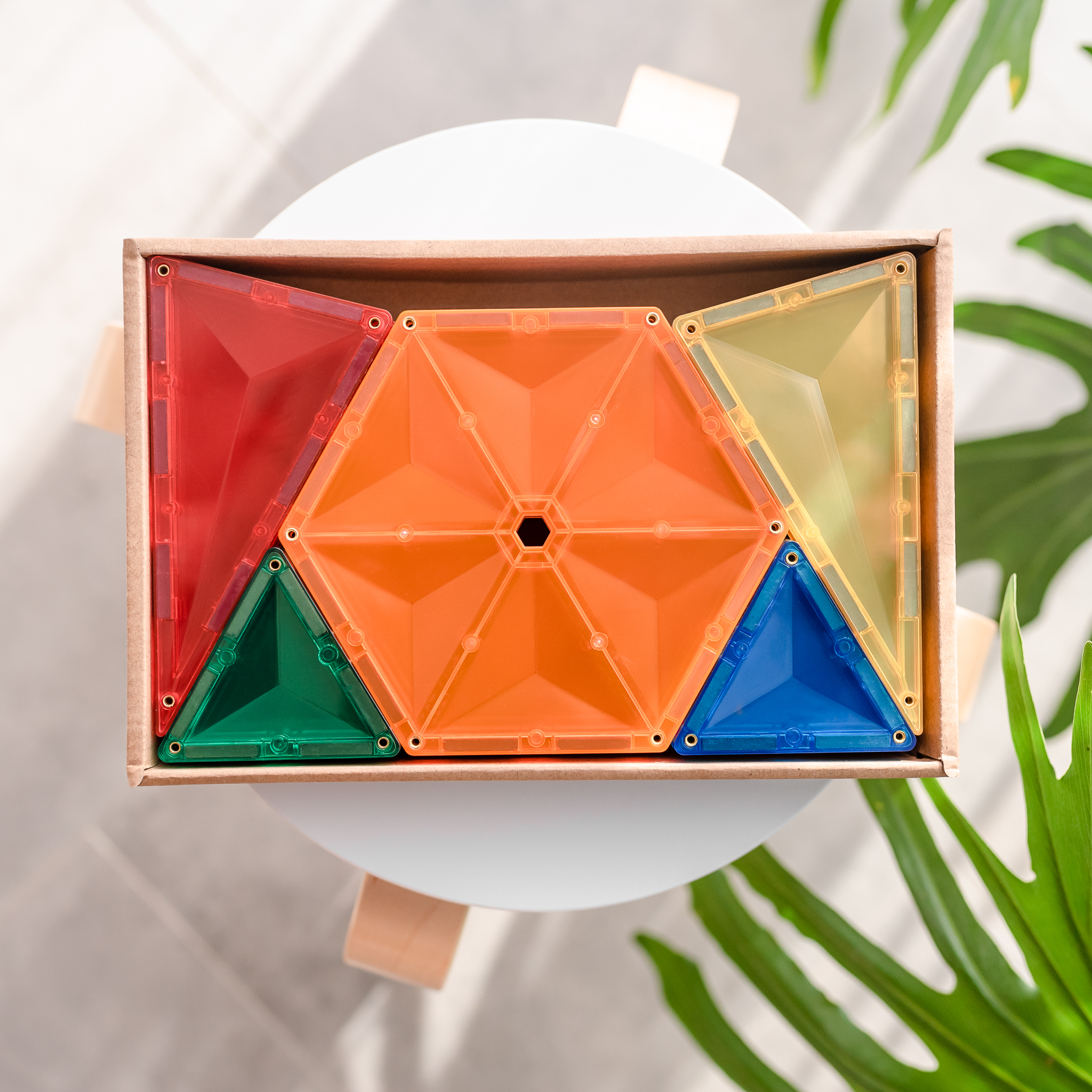 Connetix Geometry Pack costruzioni magnetiche 30 pezzi