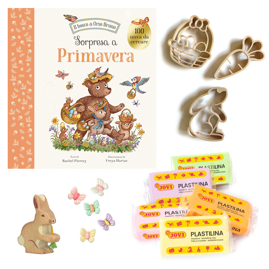 PlayKitBaboo Sorpresa a Primavera Kit Gioco Pasqua