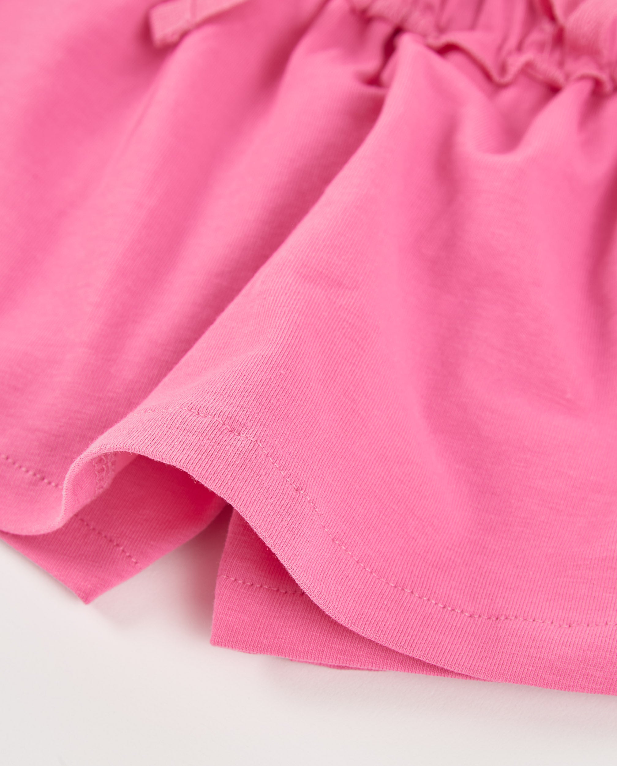 Tuc Tuc shorts bambina rosa jersey vita elastica