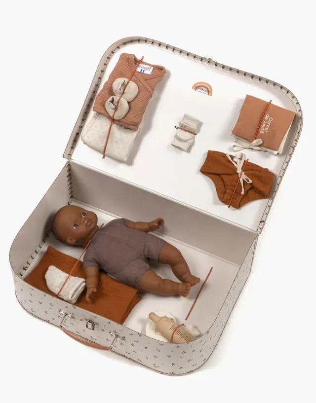 Minikane Baby Gordis Oscar bambola morbida set nascita