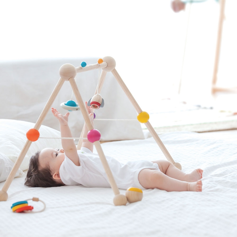 Plan Toys Galaxy palestrina legno pastello 47x56x47 cm