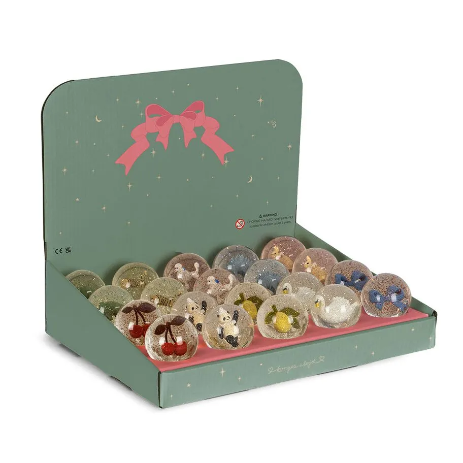 Konges Slojd Palla Rimbalzina Glitter con Personaggio 3D