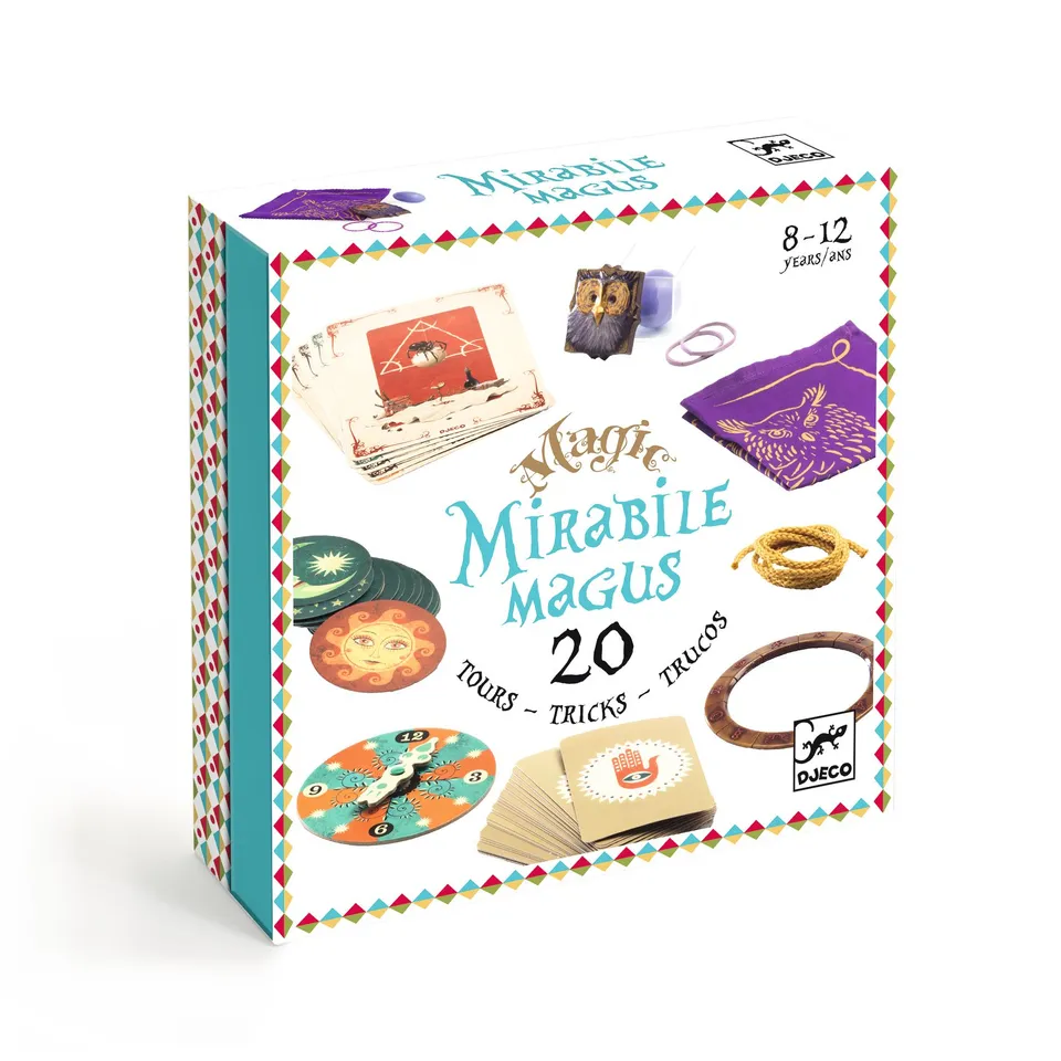 Djeco Mirabile Magus cofanetto magia 20 trucchi