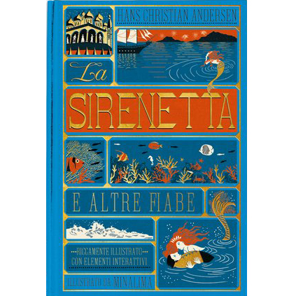 MinaLima La sirenetta e altre fiabe libro interattivo