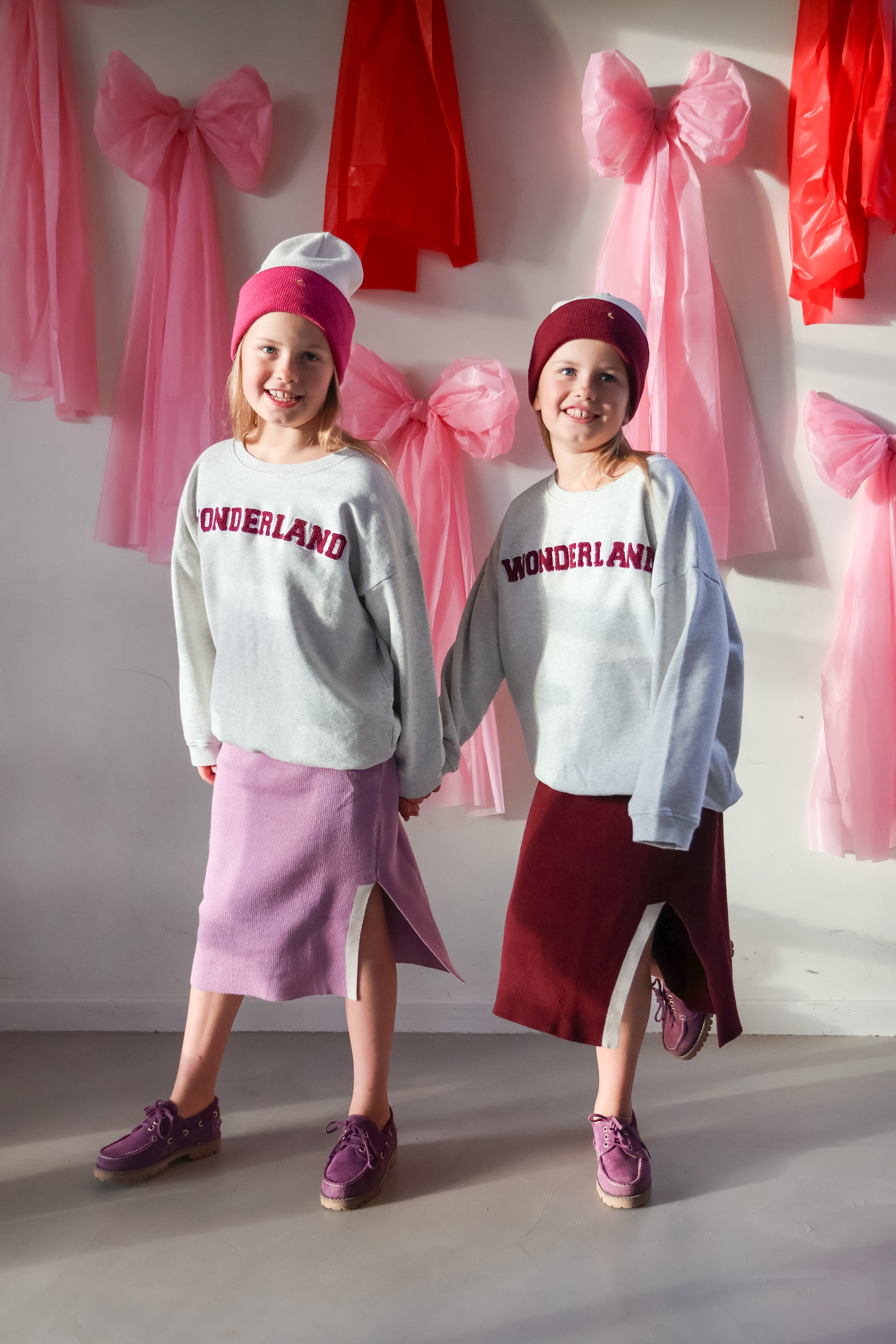 Ella and Rapha Wonderland felpa grigia bambino cuddleproof