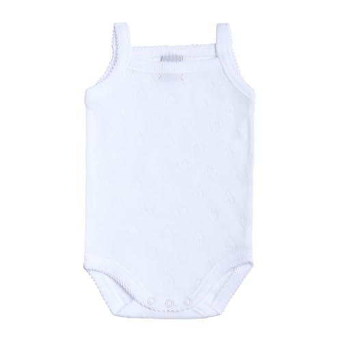 Babidu Body Cuore Traforato 6-9 Mesi Cotone